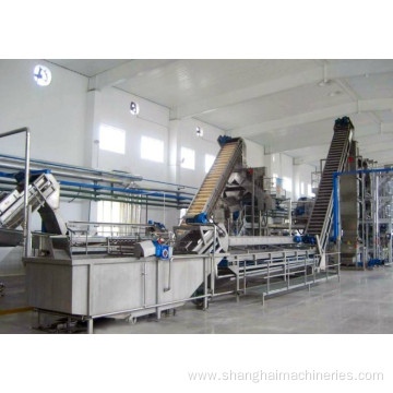 industrial fruits vegetable washing and drying machine